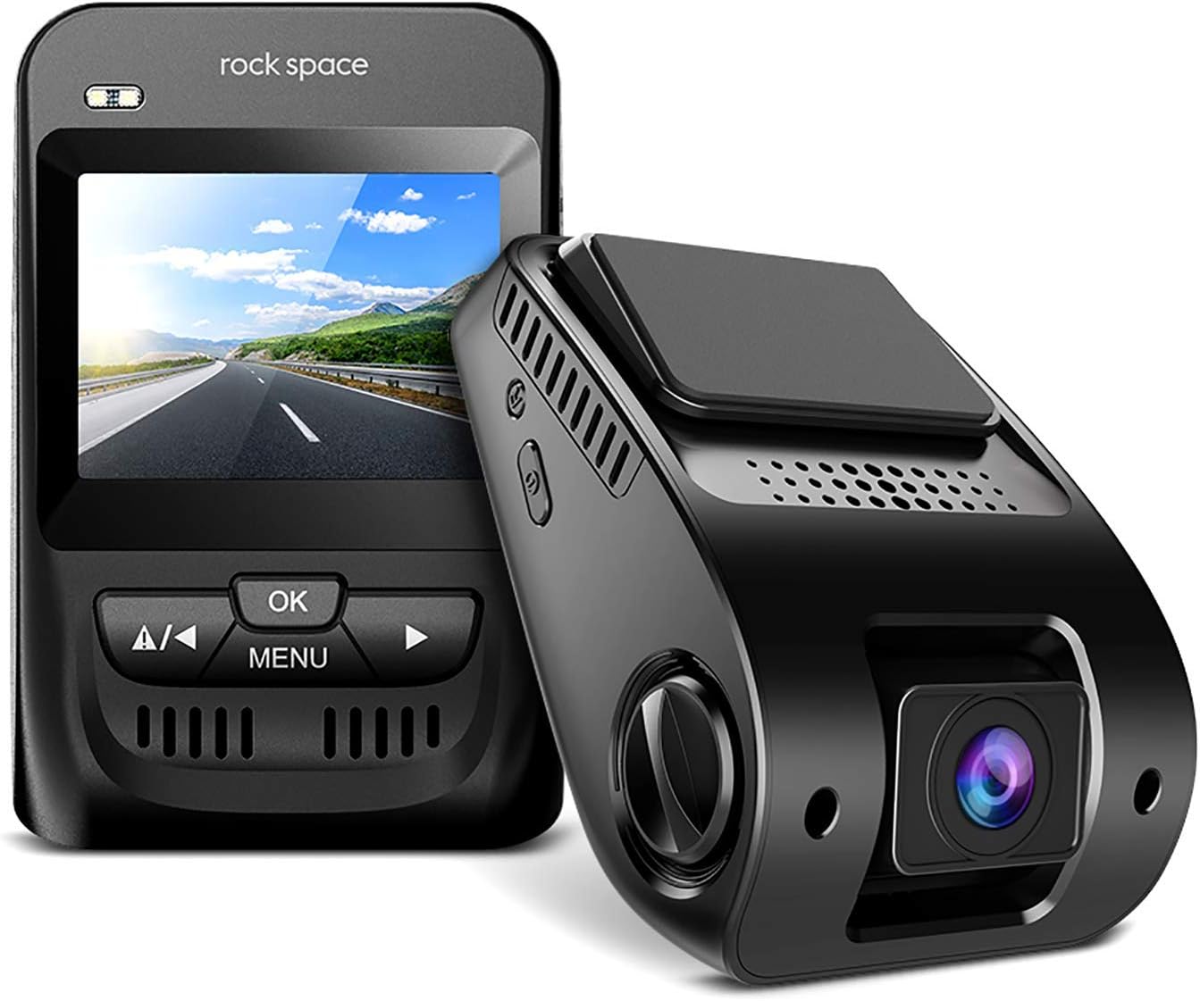 Dash Camera for Cars - 1080P Full HD Dash Cam,Dashcam with 2.3" LCD Screen,Dash Cam Rechargeable with Sony Image Sensor,Super Night Vision,150°Wide Angle,WDR,HDR G-Sensor,Loop Recording