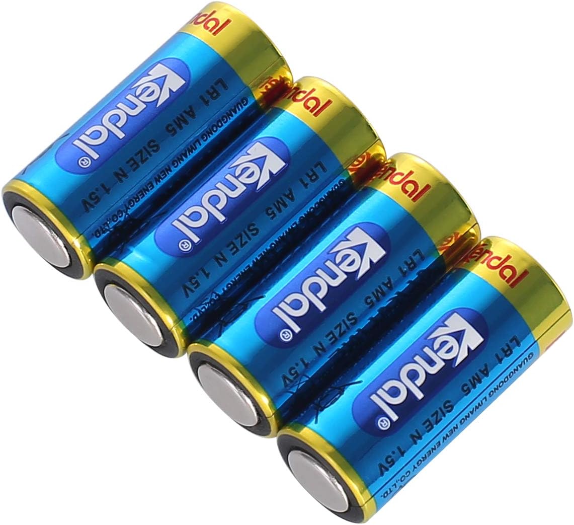 KENDAL Ultra Power Alkaline 1.5v MN9100 LR1 N Size Batteries,not fit for AA or AAA Model.