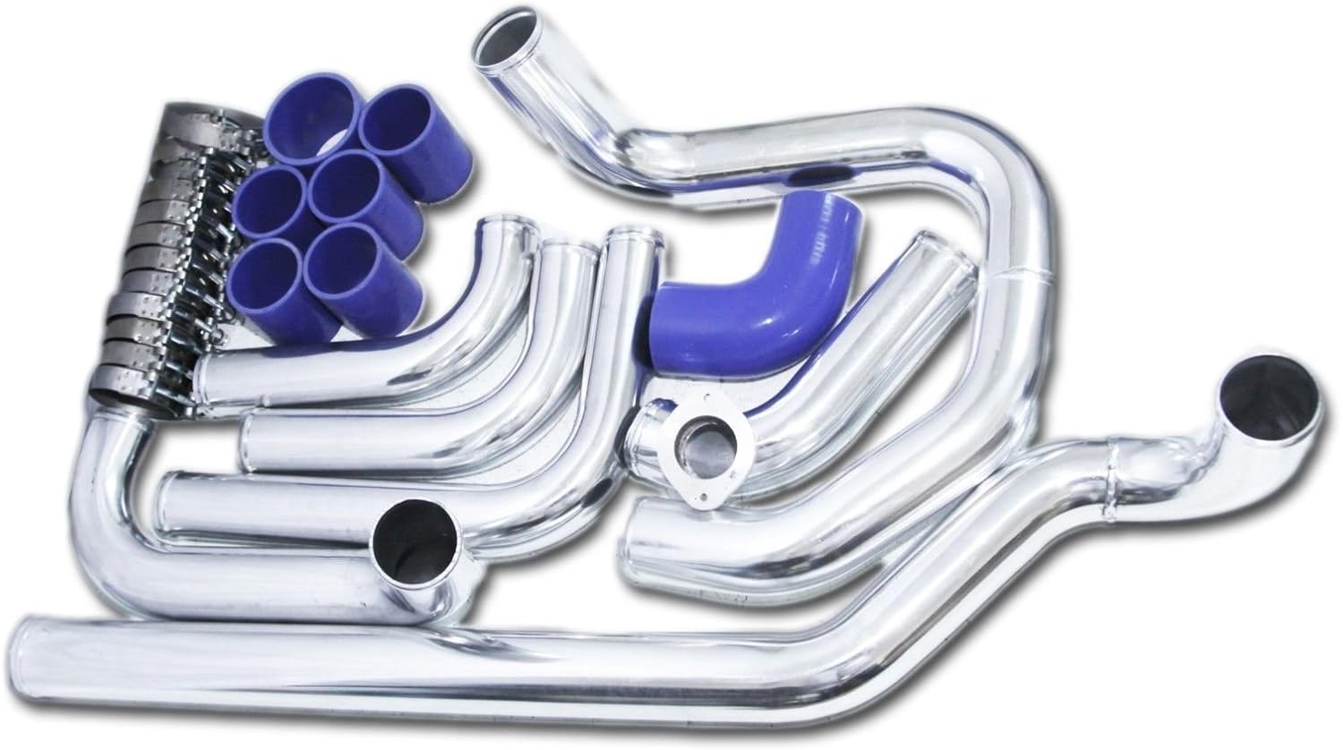 Intercooler Piping+Silicones+Clamps Kit for 0206 Acura RSX DC5 Automotive