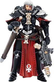 JOYTOY 1/18 Action Figures - Warhammer 40,000 Adepta Sororitas Battle Sister Sister Superior Kassia - 4‘’,Classic Character,Collectible,Age 15 and Above