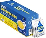 Nettoyant et désodorisant pour l'élimination des ordures en mousse - [[24-Count]] Pochettes de fraicheur à évier parfumé au citron & Éliminer les odorats par Bastion
