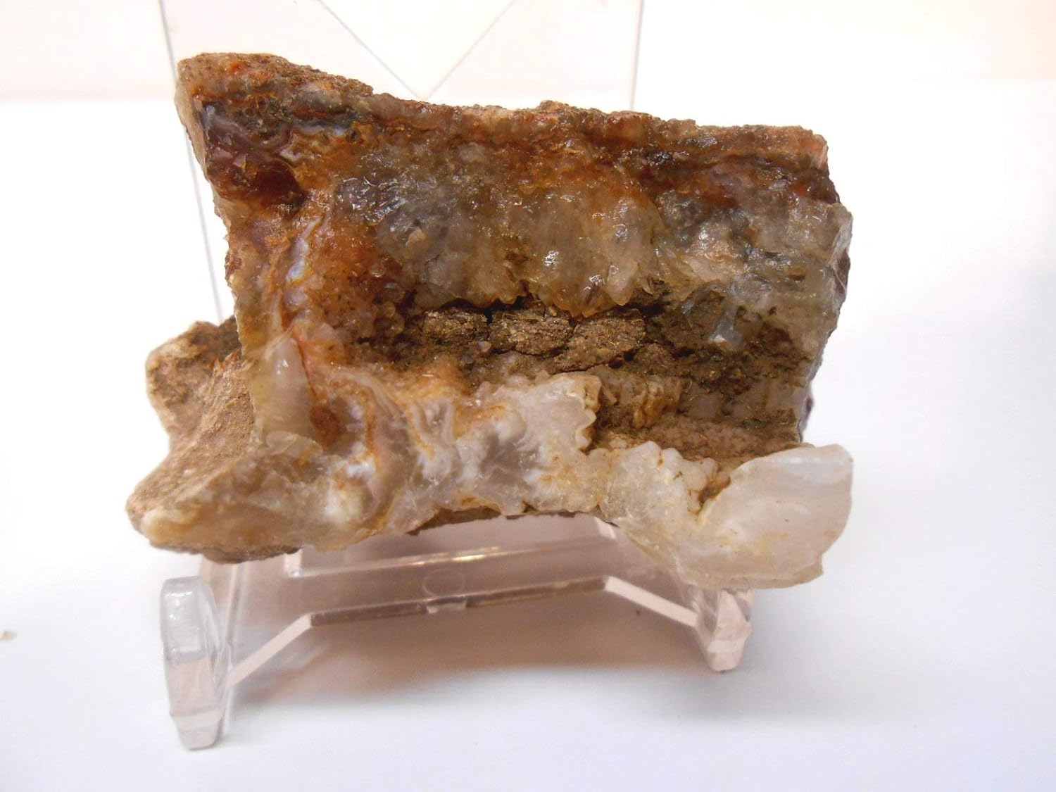 Aguascalientes, Mexico Mine Run Fire Agate Rough for Rock Tumblers 8 oz.