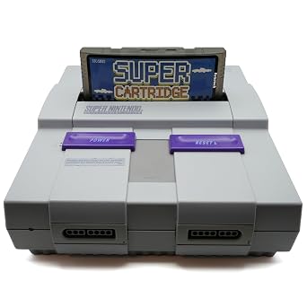 Retrotech Super 1000 In 1 Game Cartridge for SNES 16 Bit Game Console - Transparent