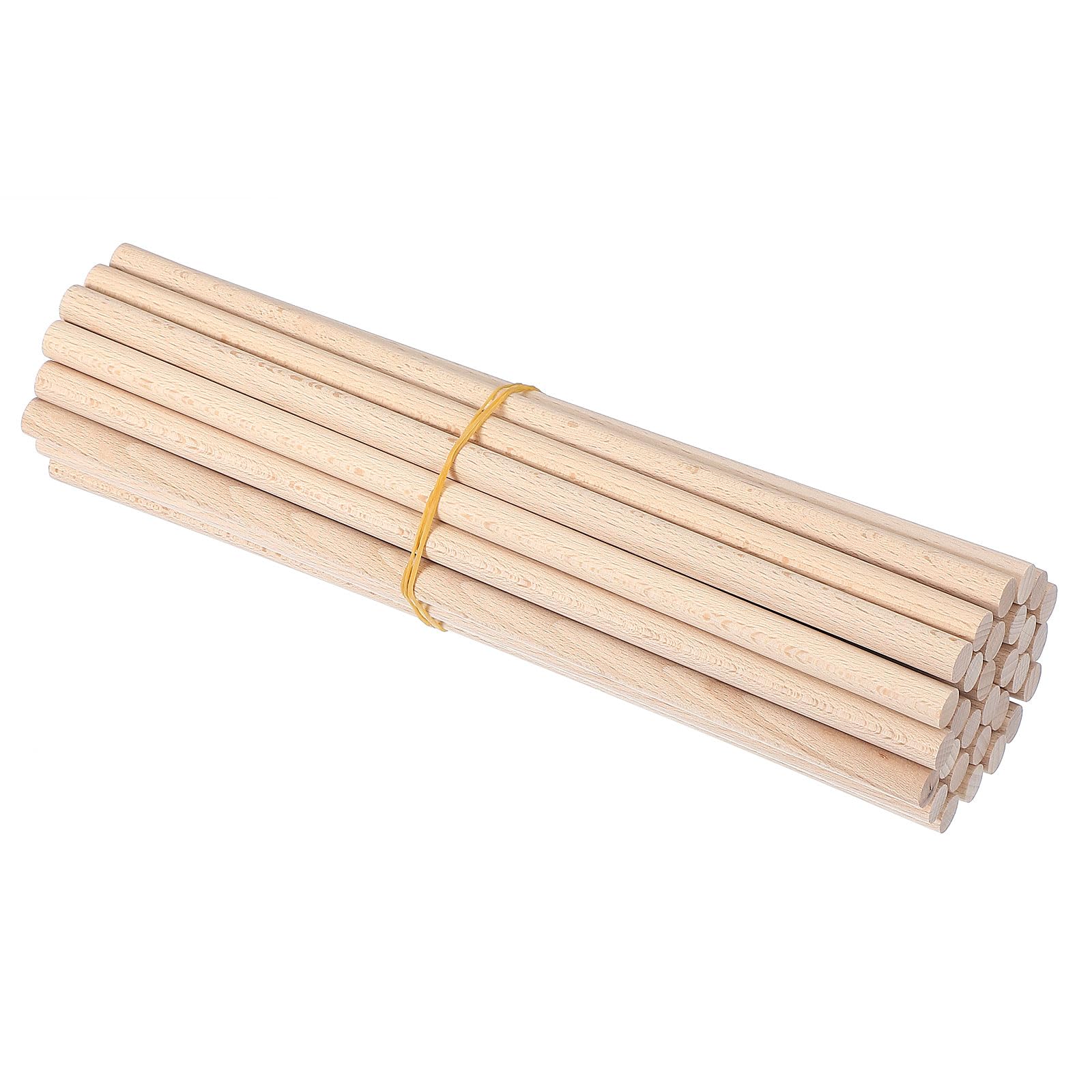 PATIKIL 1/2 x 12 Inch Wooden Dowel Rod