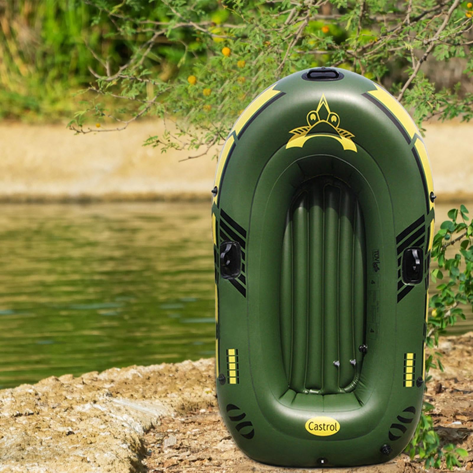 Aufblasbare Boote, 2/3 Personen, aufblasbares Boot, Raftingboot – Schwimmboot für Wassersport, 2 Personen/3 Personen, Tourenkajak, tragbares Boot, aufblasbares Boot, PVC-Challenger-Schlauchboot