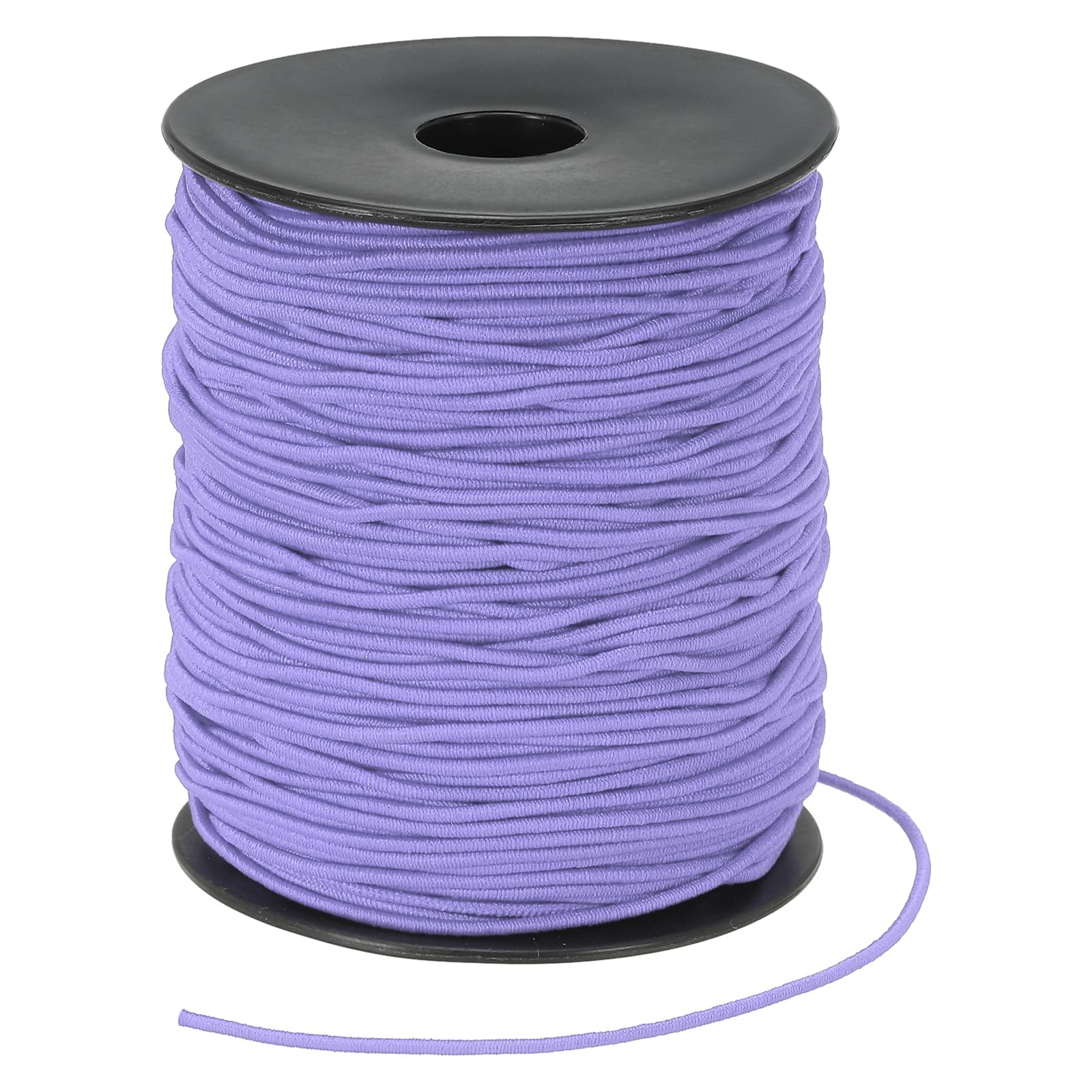PATIKIL Stretchy String for Bracelets 109 Yards / 100m, 1.5mm Elastic Cord for Jewelry Making, Necklaces, Beading and Crafts DIY, Purple