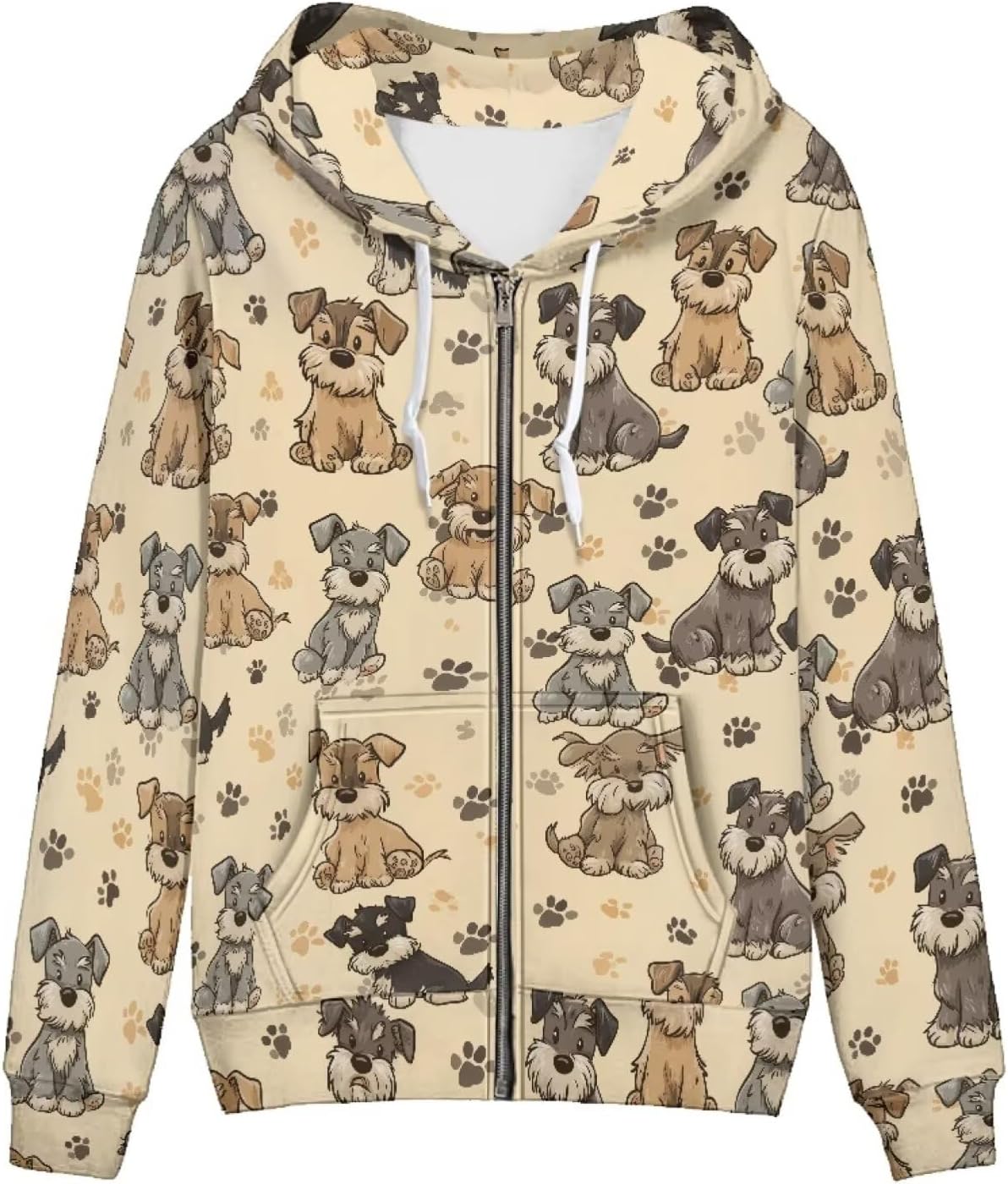 Women's Sweatshirt with Drawstring, Long Sleeve Hoodies for Women, Pullover Jacket with Pocket
