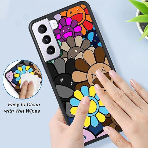 Miniatura 6 de Linda funda de flores para Samsung Galaxy S23 Ultra Niñas Mujeres Encantador Diseño Floral Suave TPU Parte trasera dura a prueba de golpes