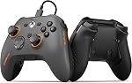 SCUF VALOR PRO Wired Performance Xbox Controller – Customizable Back Paddles, Instant Triggers, Hall Effect Thumbsticks, Audio Controls, Xbox Series X|S, Xbox One, Windows PC – Steel Gray