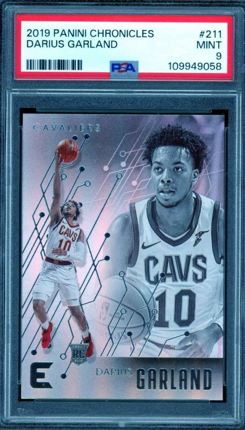 Darius Garland Rookie Card 2019-20 Panini Chronicles #211 PSA 9 - Basketball Slabbed Rookie Cards