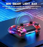 MUZELI Vezeték Nélküli PS4 Kontroller Gamepad Fekete 3
