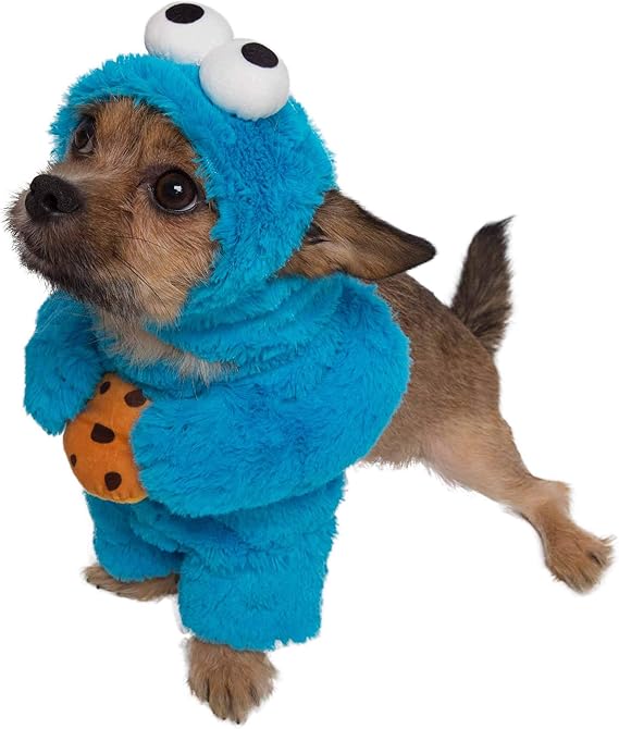 Pet Krewe Unleash The Parade Krumelmonster Hundekostum Sesamstrasse Haustierkostume Fur Kleine Hunde Amazon De Haustier