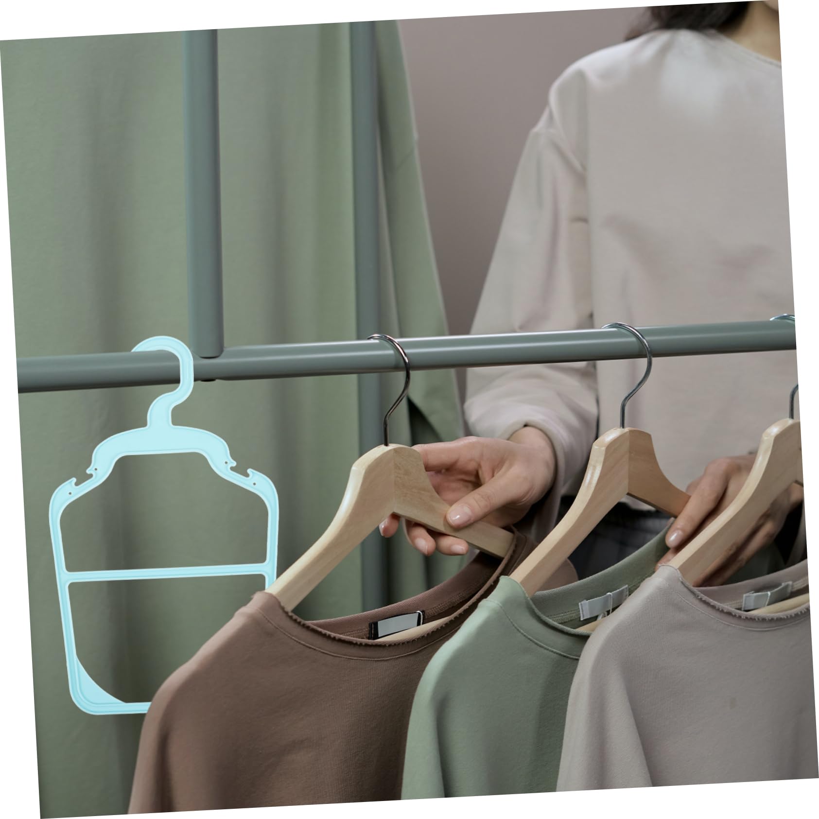 Angoily 10pcs Dog Clothes Drying Rack Dog Hangers for Dog Dress up Storage Puppy Pet Plastic Child