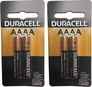 DURACELL 2-Pack MX2500-BP2 Alkaline Batteries Ultra AAAA MN2500 LR8D425