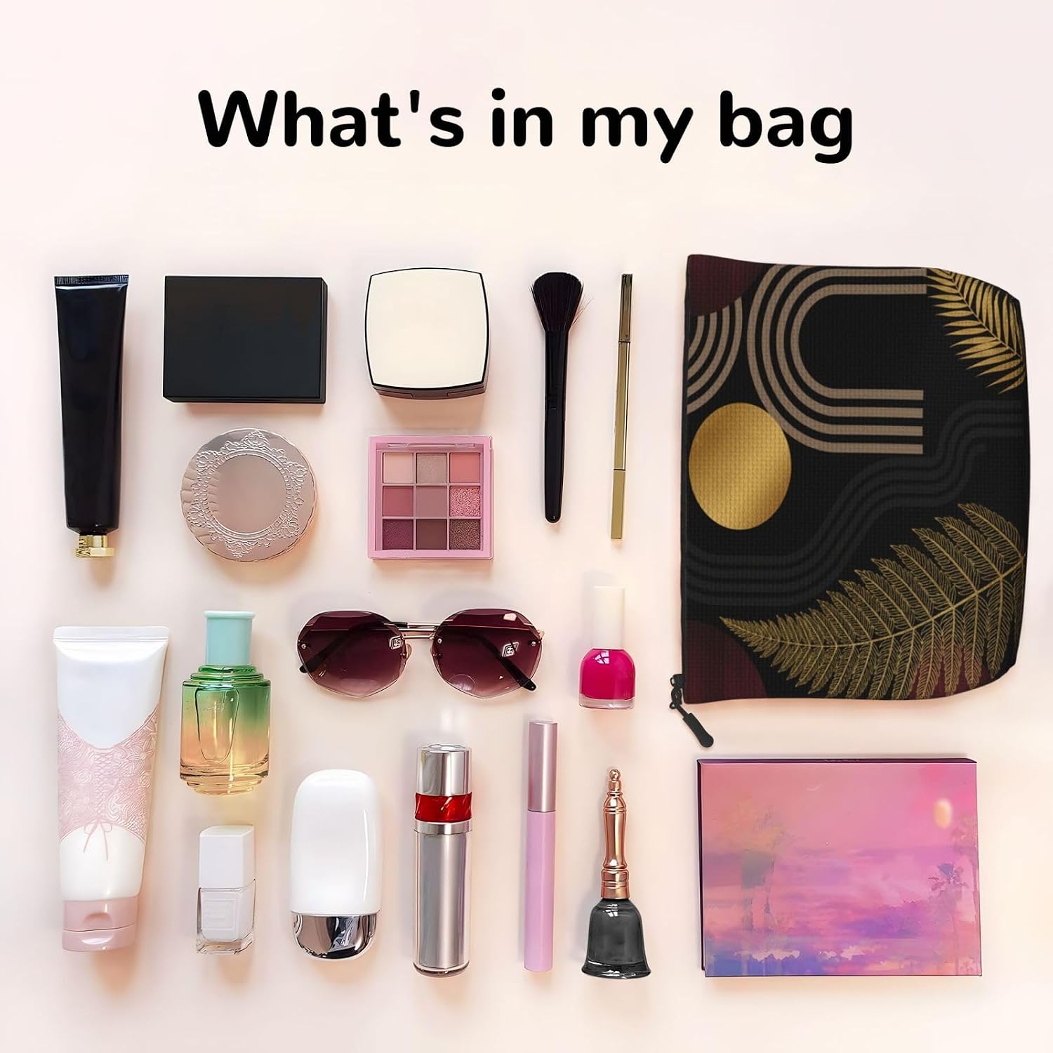 Travel Toiletry Bag Water-resistant Makeup Bag for Women Men image 3
