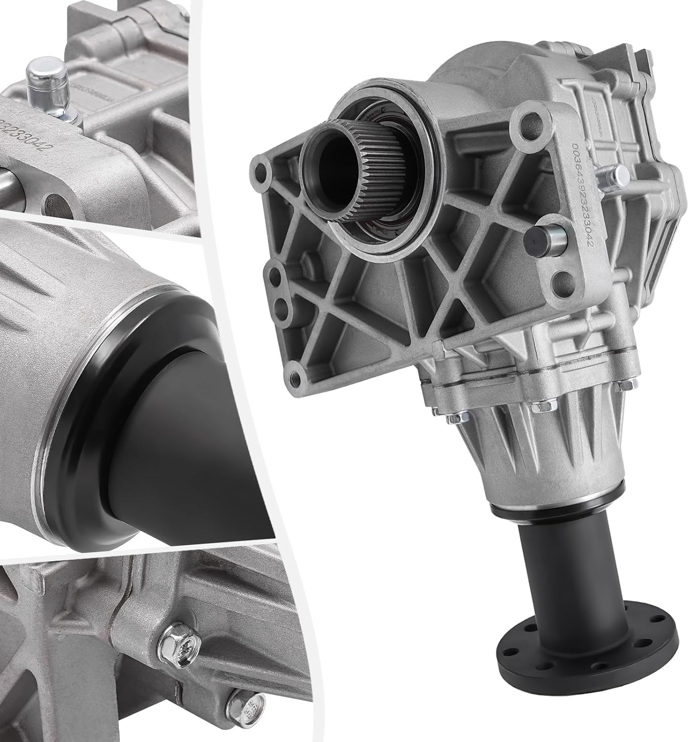 Transfer Case Assembly Replacement, Transfer Case Assembly for 2011-2016 Hyundai Santa Fe 2010-2016 Hyundai Tucson 2014-2015 KIA Sorento 2010-2016 KIA 2.0L OE 473003B600 ADC12 Black Silver
