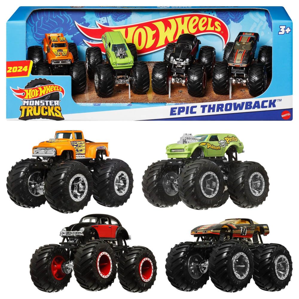 Hot Wheelsmonster Trucks 64 Scale Monster Trucks Toy Trucks