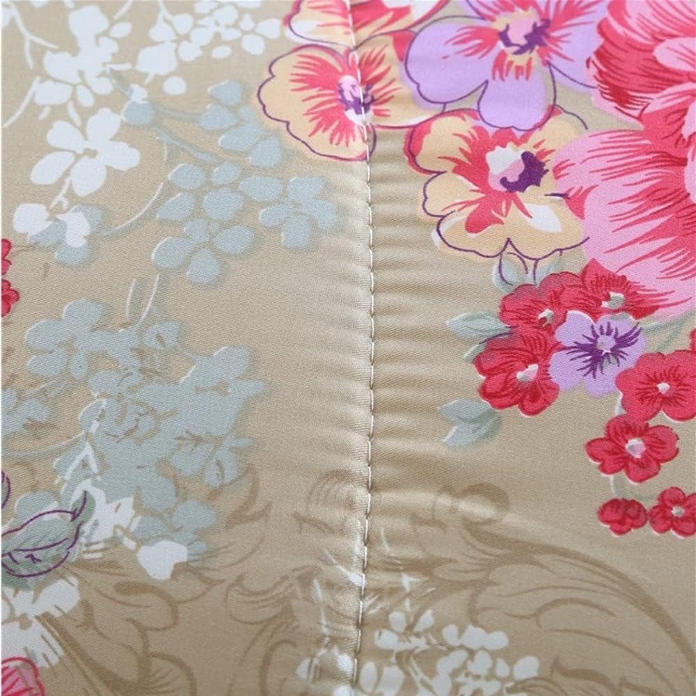 Single Quilt Resistant to Cold Warm Silk is Core Autumn, Winter and Cool Bedding Gift(D,150 * 200cm (2.5kg))