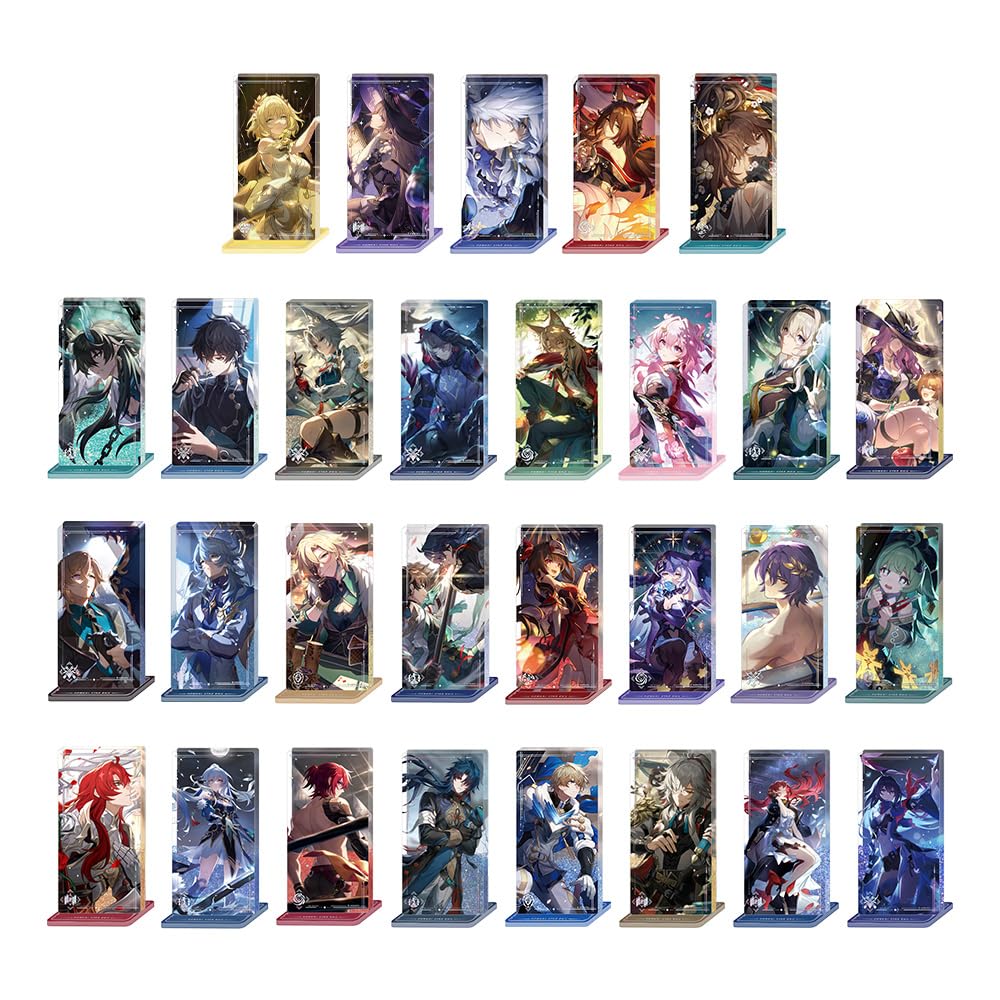 Honkai: Star Rail Light Cone Series Fluente Glitter Acrilico Stand - Dove si trovano dovrebbero riposare i sogni
