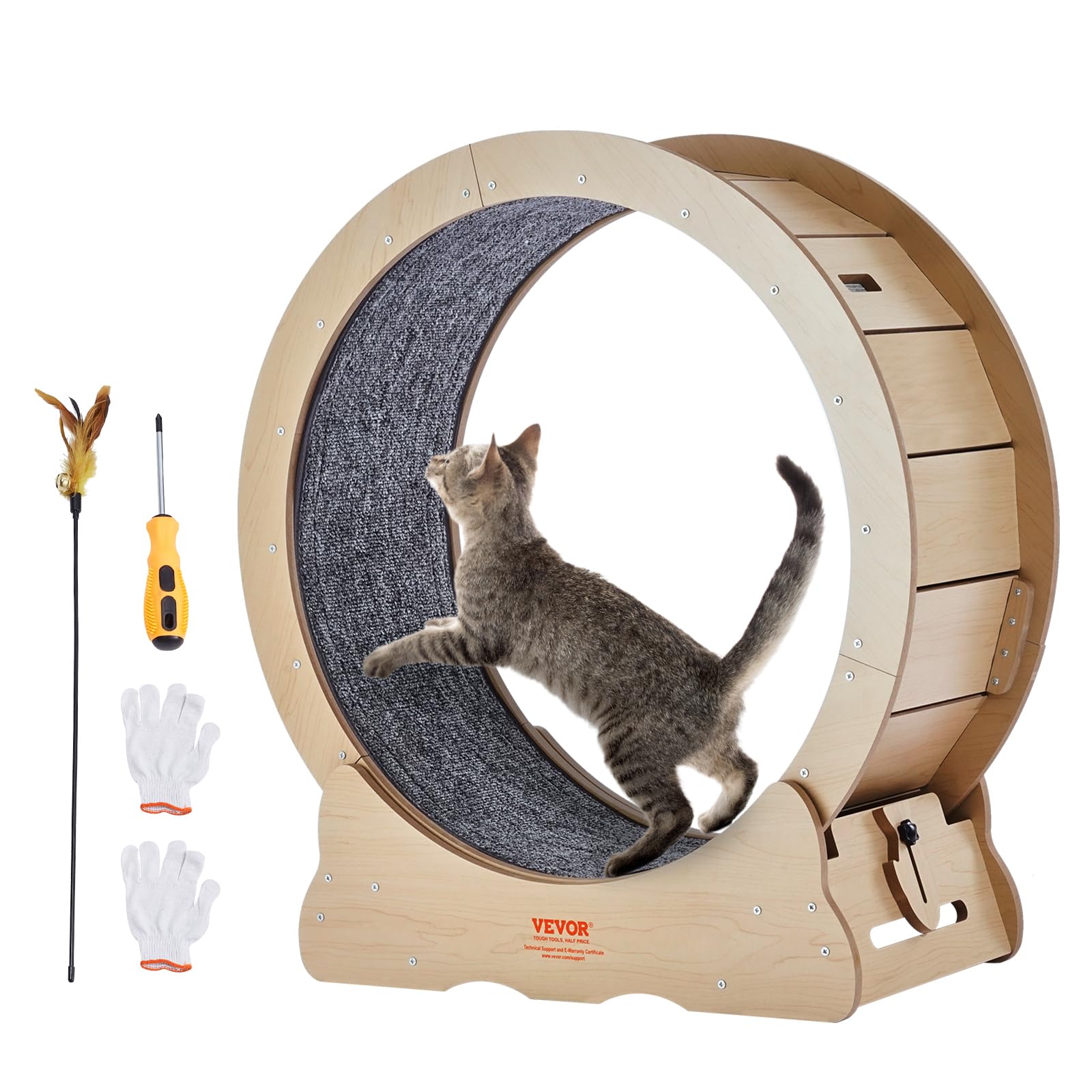 Roue Pour Chats,Tapis Roulant Pour Chat,Roue D'exercice Pour Chat En