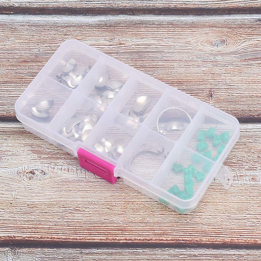 Matrici Dentali, Set Professionale di 100 Matrici Sezionali in Metallo con 20 Cunei e Anelli, Strumenti Odontoiatrici per Trattamenti di Precisione, Kit Completo per Cliniche e Studi Dentistici