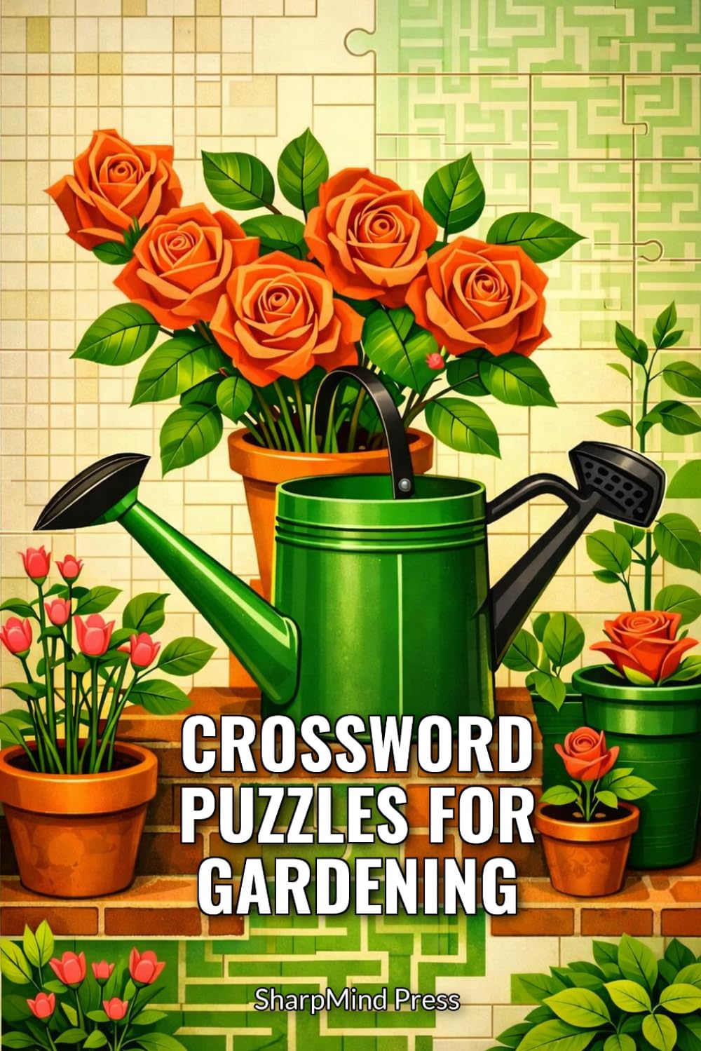 Crossword Puzzles for Gardening: Sharpen Your Mind with 100 Challenging Puzzles and Perfect Solutions for Gardening Enthusiasts (SharpMind Press Gardening Puzzle Collection)