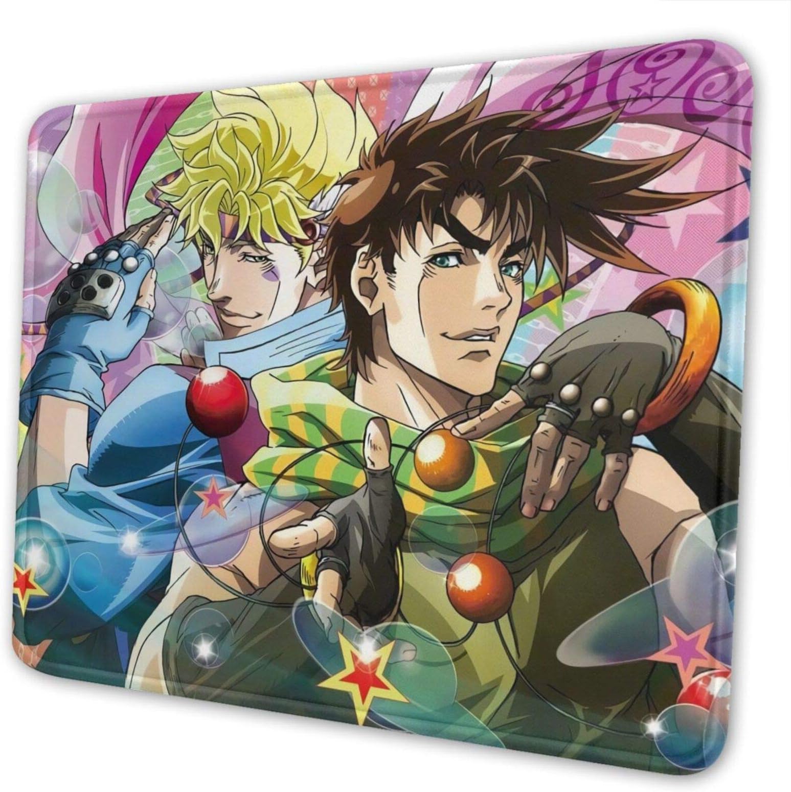 MTTZ JoJo’s Bizarre Adventure - 8inchx10inchGaming Mouse Pad Anime Mouse pad Mouse Pad Cute Non-Slip Rubber Base Small Mousepad
