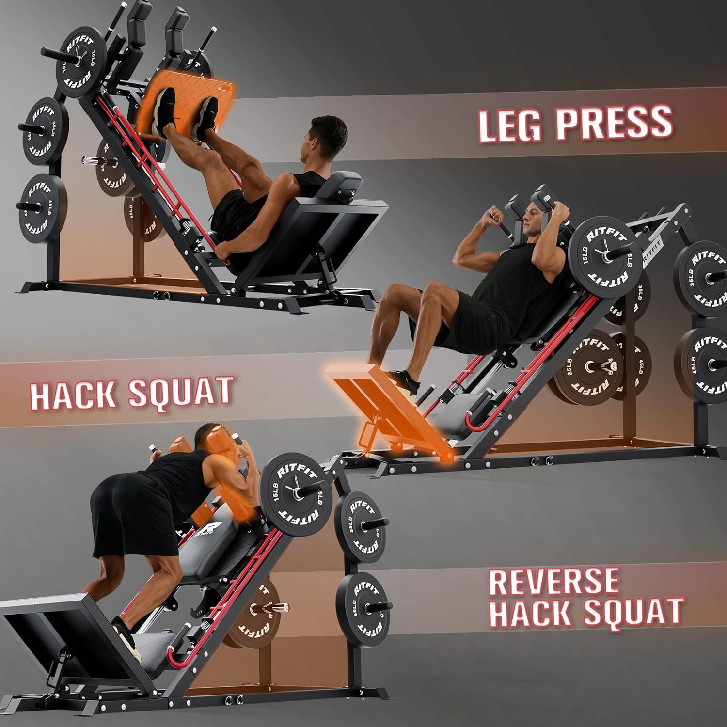 Unleash Your Leg Power: Review of the RitFit Gazelle Pro 3 in 1 Leg Press Machine
