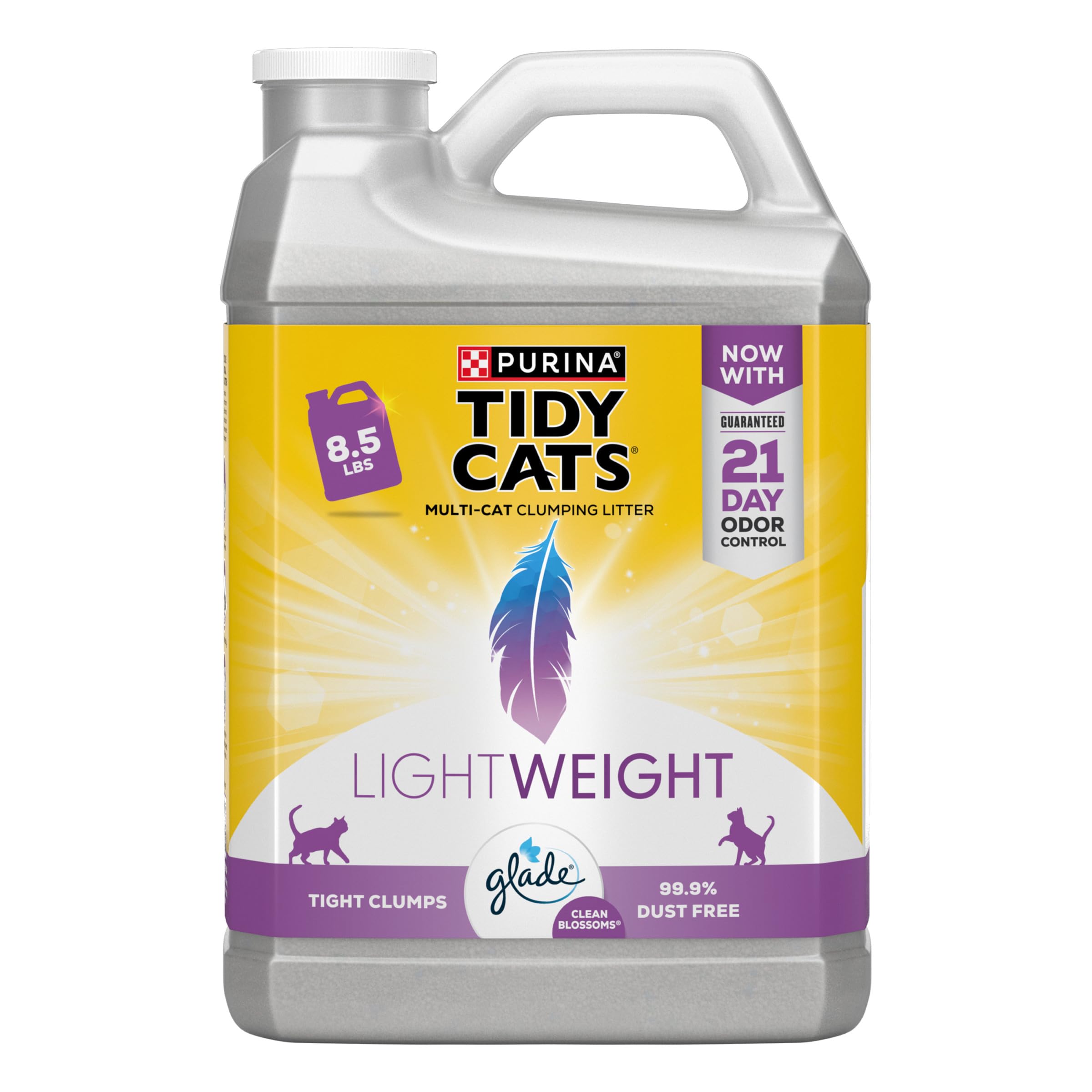 Vs Regular Purina Tidy Cats Light Weight, Low Dust, Clumping Cat