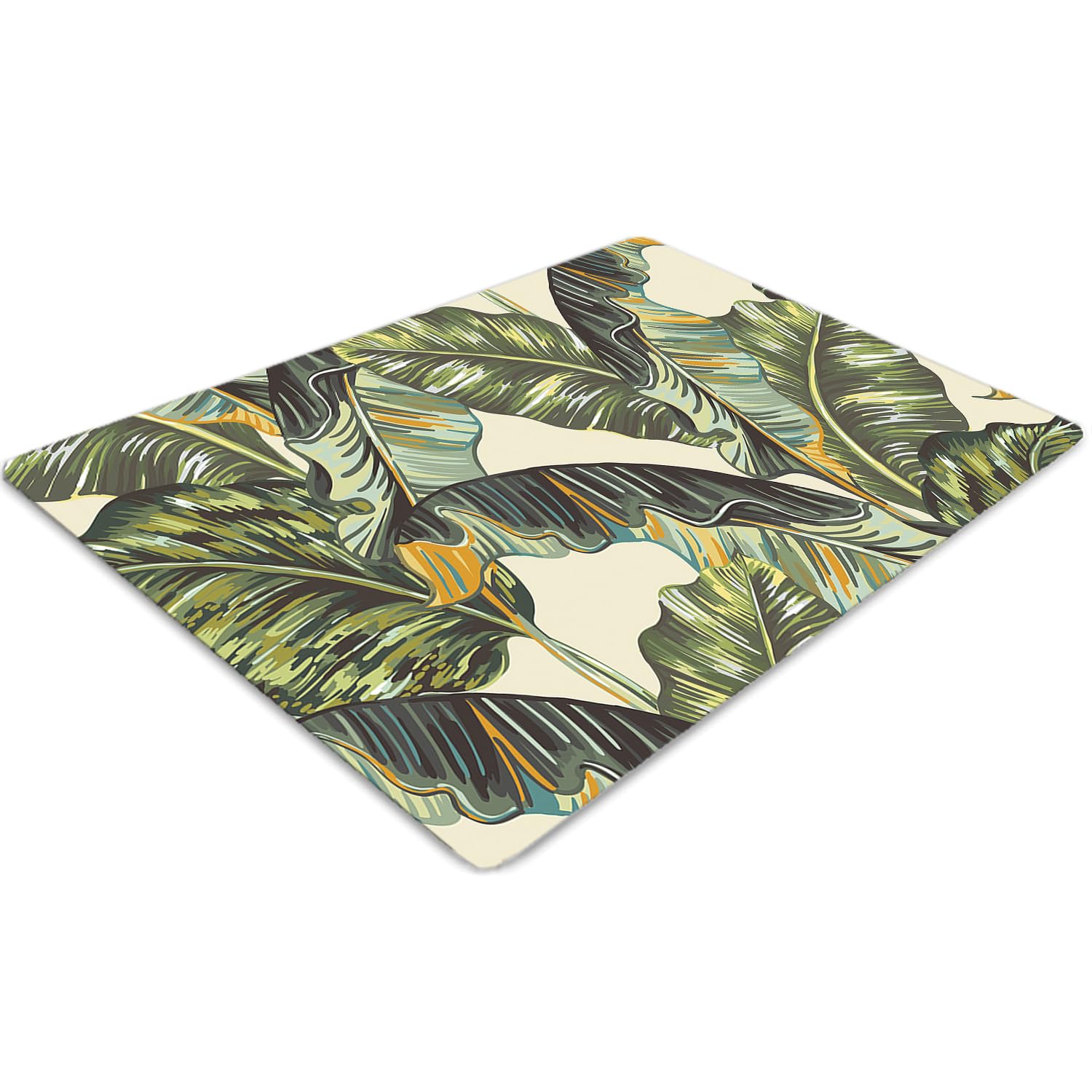 Tapis de sol protection PVC 120x90 cm rectangulaire lavable pour bureau