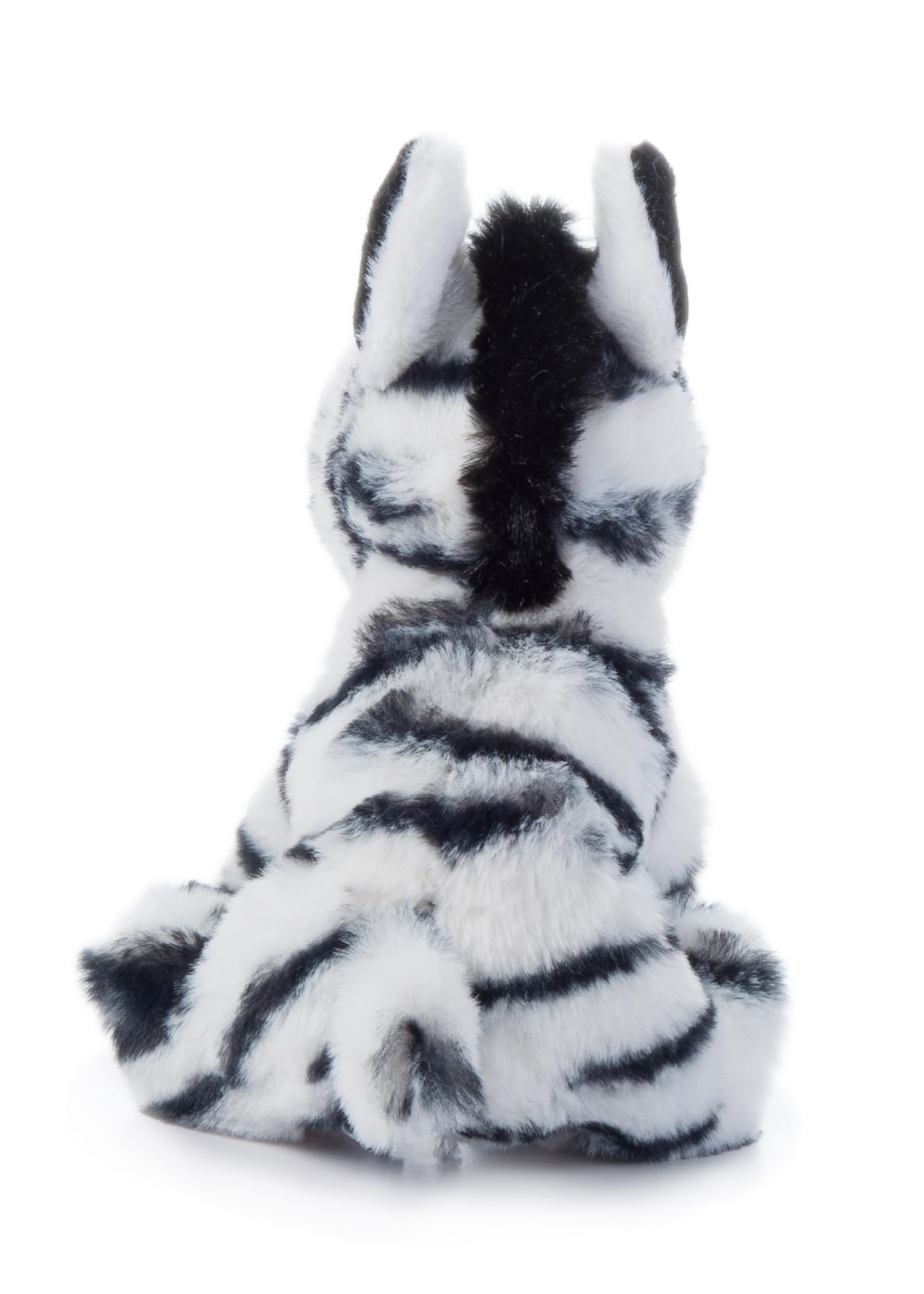 The Petting Zoo Zebra Stuffed Animal Plushie, Gifts for Kids, Wild Onez Babiez Zoo Animals, Zebra Plush Toy 6 inches