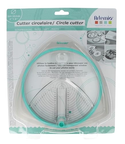 Artemio Board Cutter Circulaire, Plastique, Multicolore, 26 x 4 x