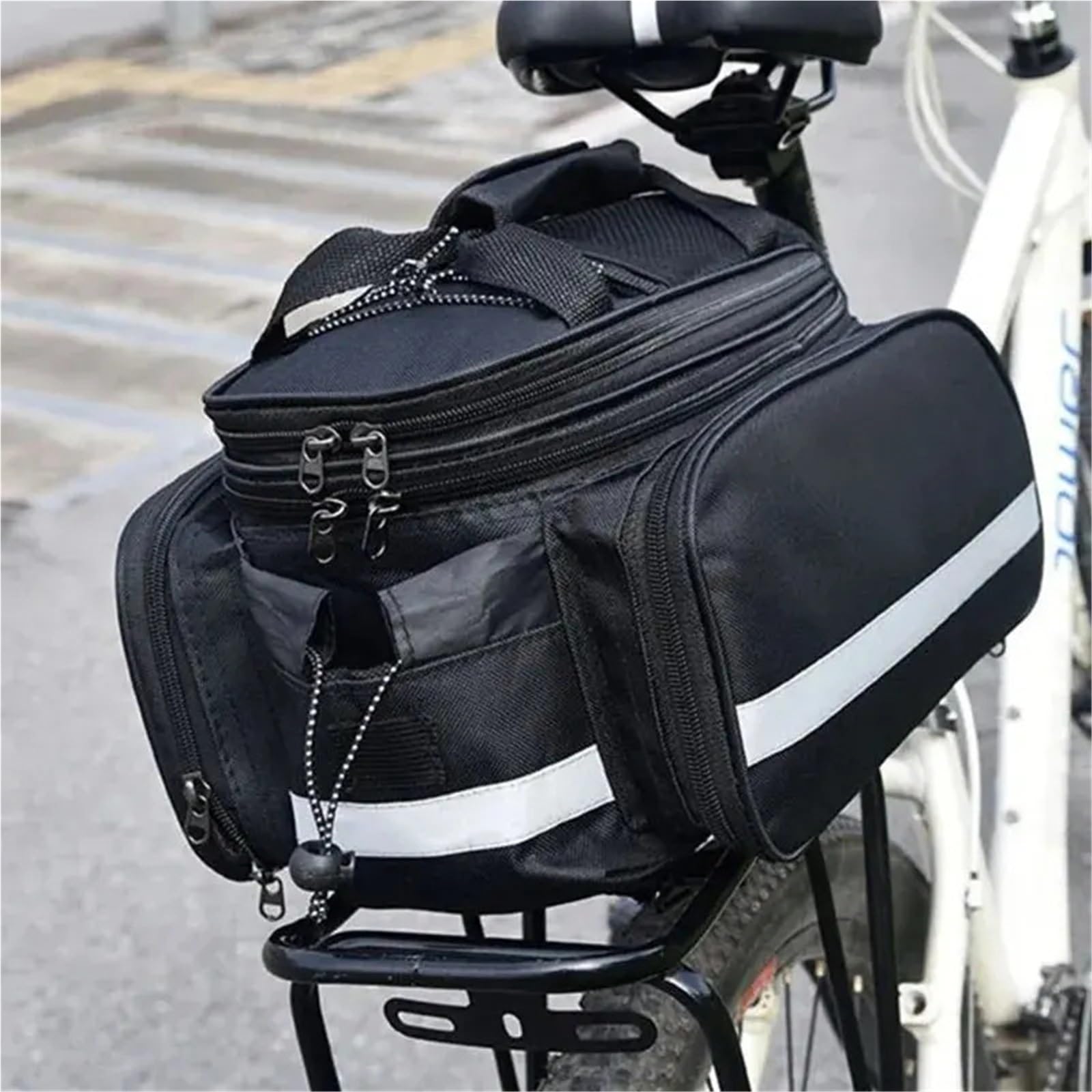 Fahrrad GepäCkträGertasche Fahrradträgertasche Fahrradträgertaschen Kofferraumtasche Radfahren Multifunktionale Reisetasche mit großer Kapazität und Regenschutz FüR FahrräDer