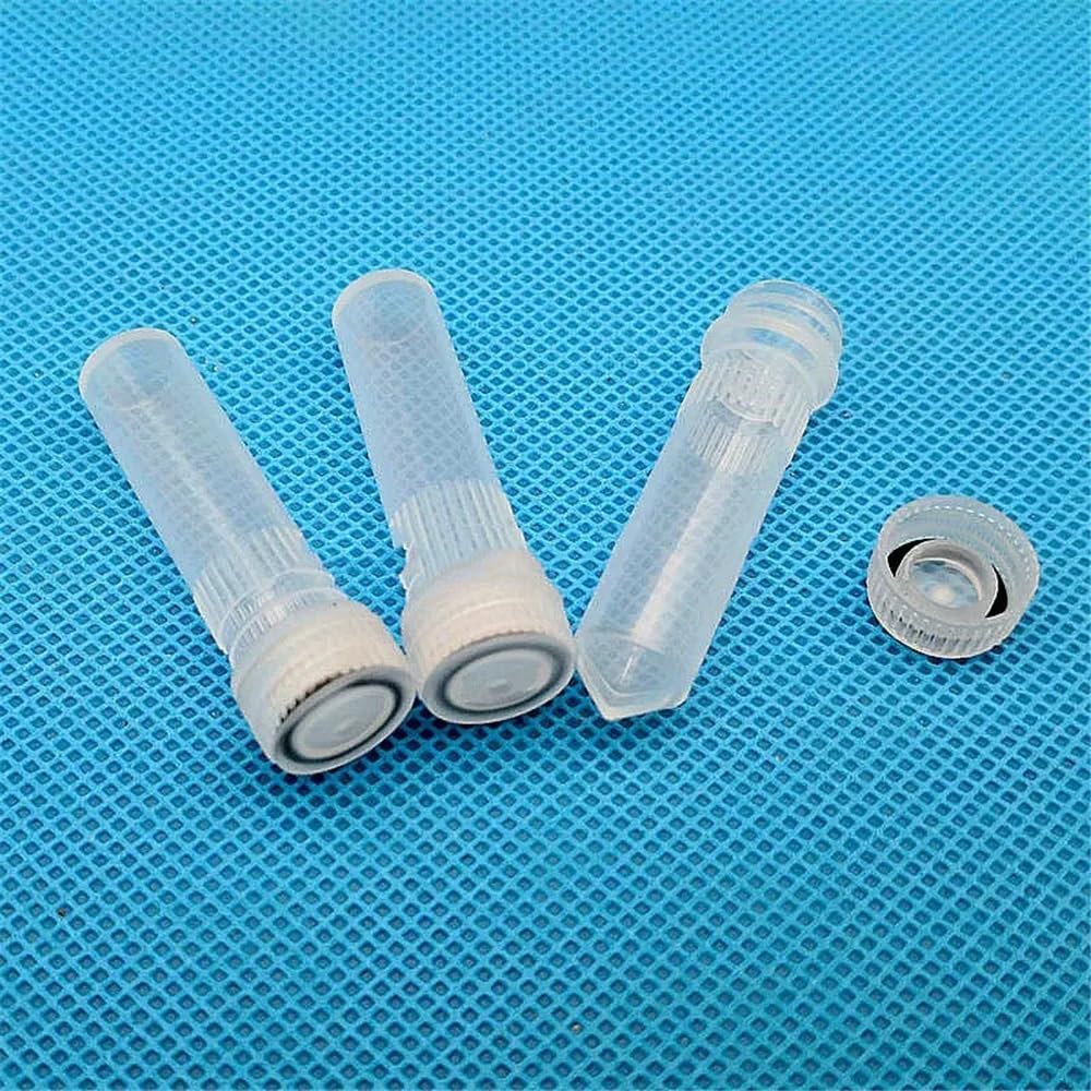 Attrezzature e forniture di laboratorio Provette da laboratorio in plastica 2 ml con fondo conico for campioni biologici guarnizione