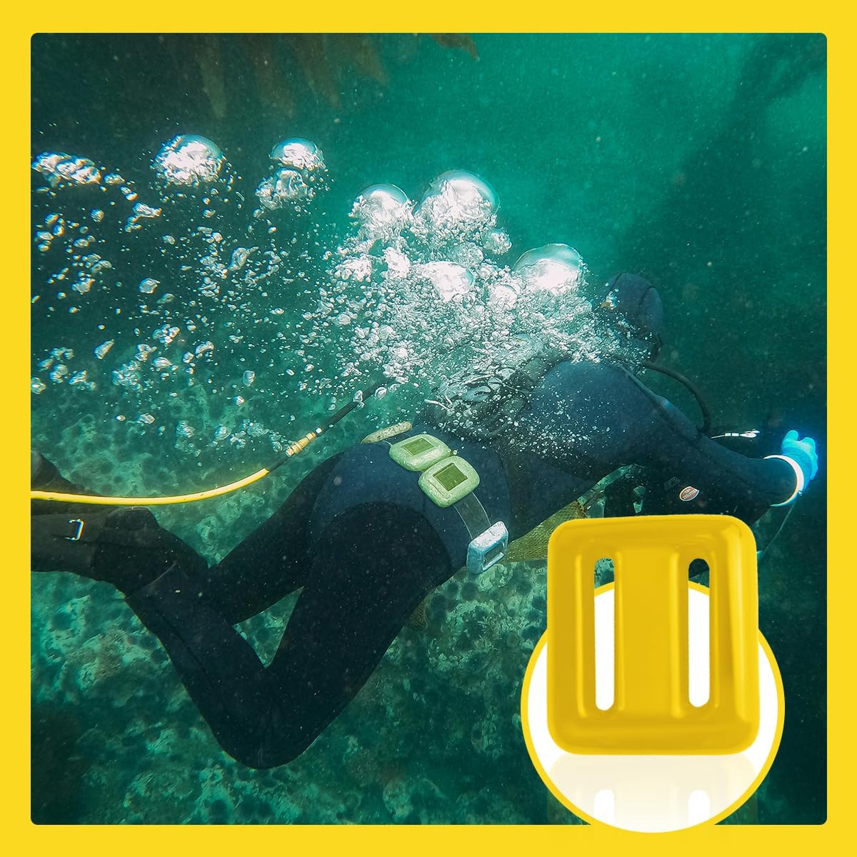 4 Pcs Dive Weights on Nylon Surfaces,Dive Weights with Diving Weight Belt,Coated Diving Weights for Freediving,Spearfishing,Scuba Weight Belt for Waist 32" to 52"