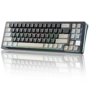 YUNZII AL71 75 Mechanical Keyboard Full Aluminum CNC Hot Swappable Gasket 2 4GHz Wireless BT5 0 USB-C Wired