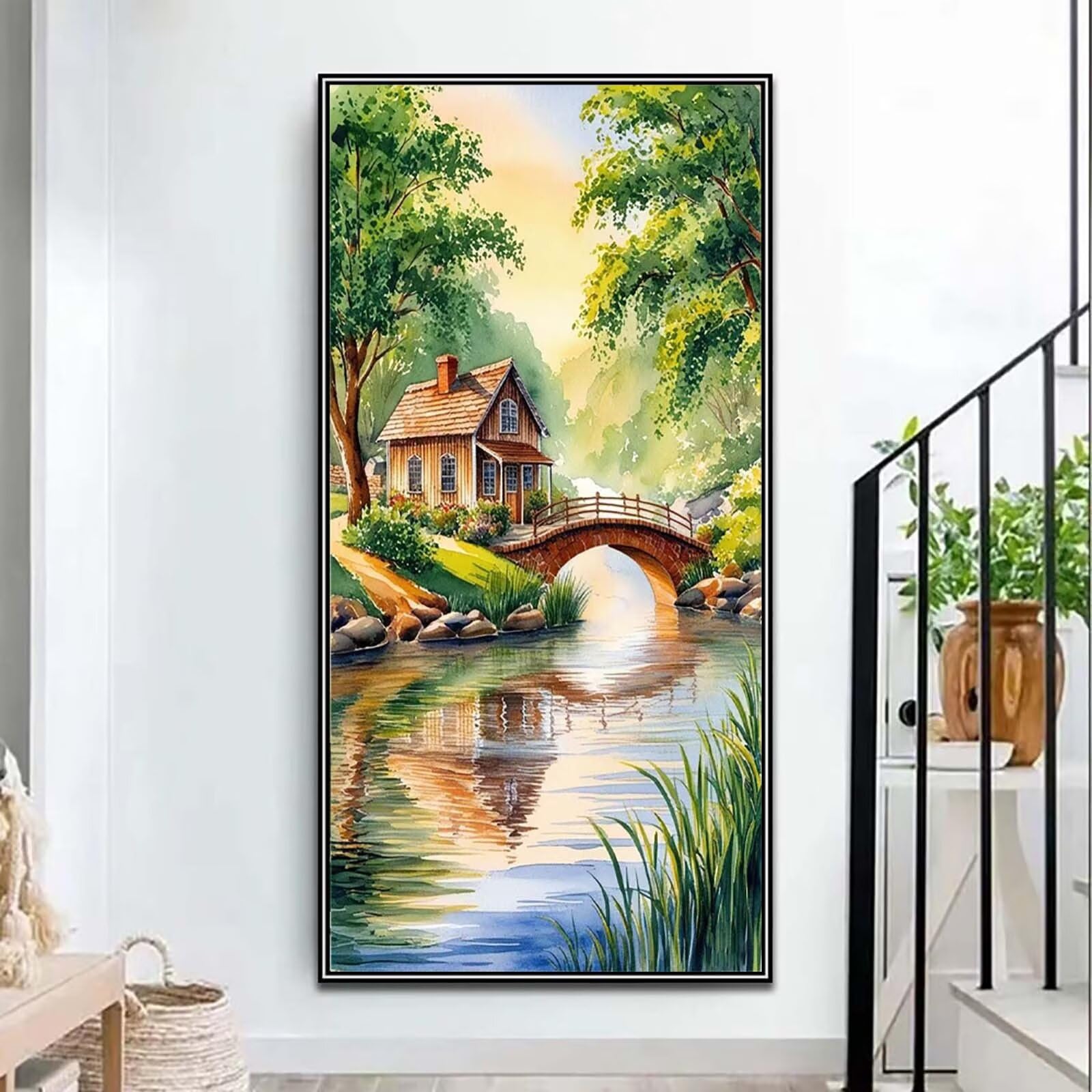 Diamentowa kabina malarska, DIY Diamentowe malowanie Dorośli 60x120cm n5w