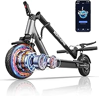 WERHY H7 PRO Electric Scooter: 350W Motor, 19 MPH Speed, 23-Mile Range, Folding E-Scooter w/ App, Suspension for Adults & Teens