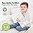 Mini Toddler Pillow with Pillowcase - 9x13 My Little Dreamy Travel Kids Pillow for Sleeping, Toddler Bed, Small, Tiny, Organic Cotton Pillowcase, Soft & Breathable, Kids 2-4 Years Old (Flora Vale)