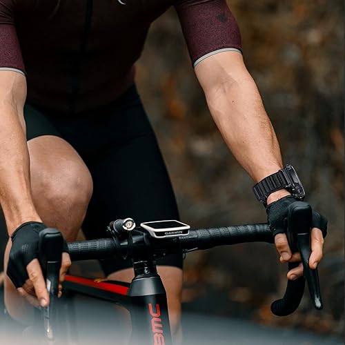 Miniatura 4 de Compatible con Garmin, correa deportiva de nailon tejido resistente con gancho en G para fnixForerunnerVivoactiveApproachMARQquatixD2 Series Correa