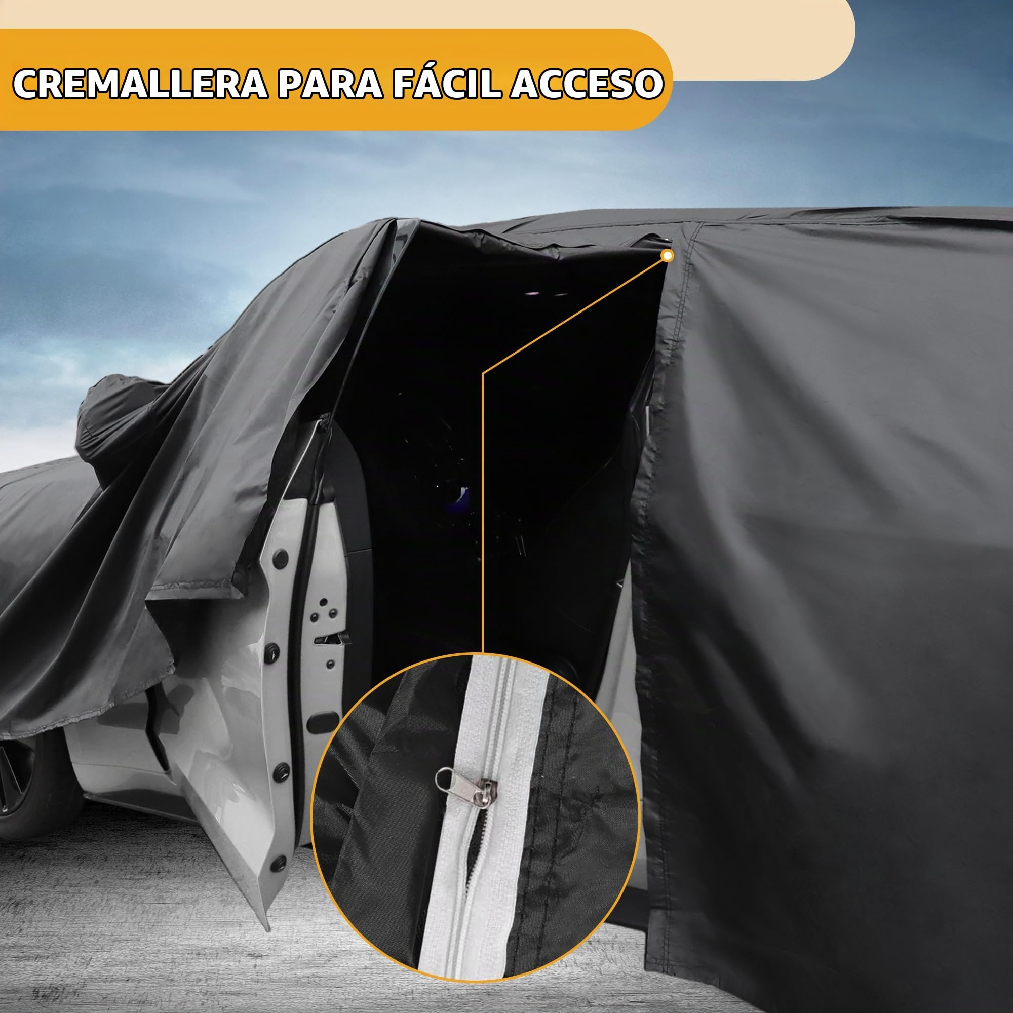 Funda para Coche Todo Clima para Toyota Land Cruiser 1 Pc