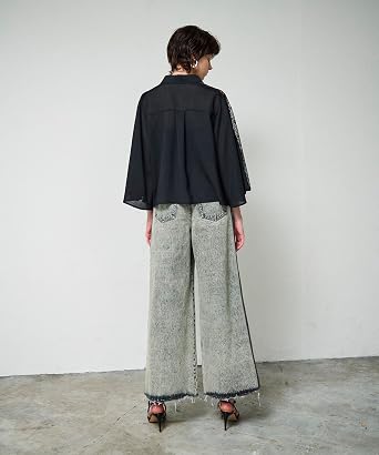 Amazon | [グレースコンチネンタル] 2024SS ｼｱｰﾎﾟﾝﾁｮｼｬﾂ レディース 01