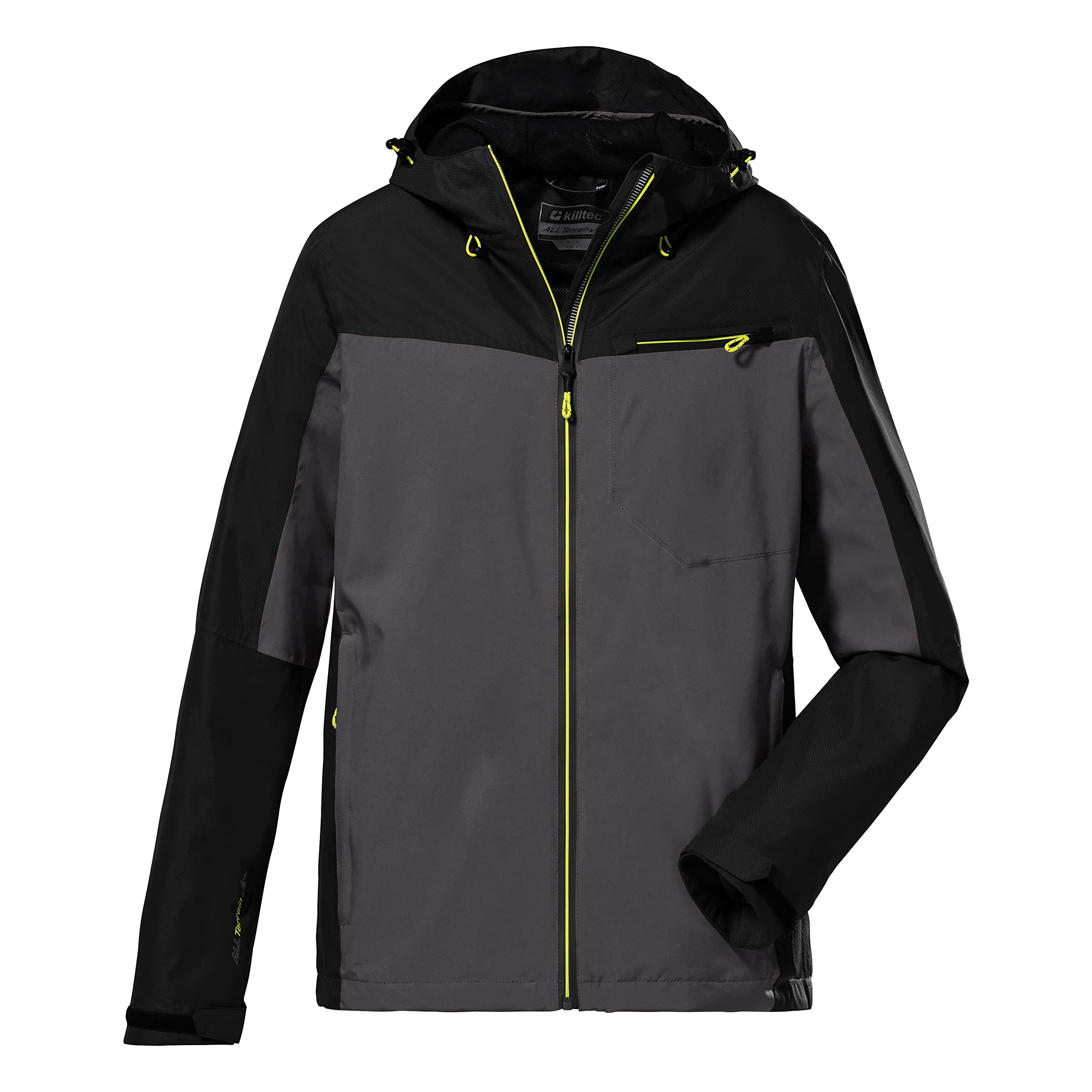 Killtec Herren Kos 6 Mn Jckt Funktionsjacke/Outdoorjacke mit Kapuze, packbar