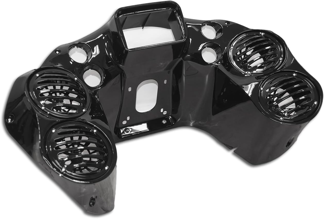 Bagger BrothersBagger Brothers BB-HD1584-123 Vivid Black 4-Speaker Vivid Black Painted Inner Fairing (for 1998-2013 Harley-Davidson® FLTR Road Glide Models)