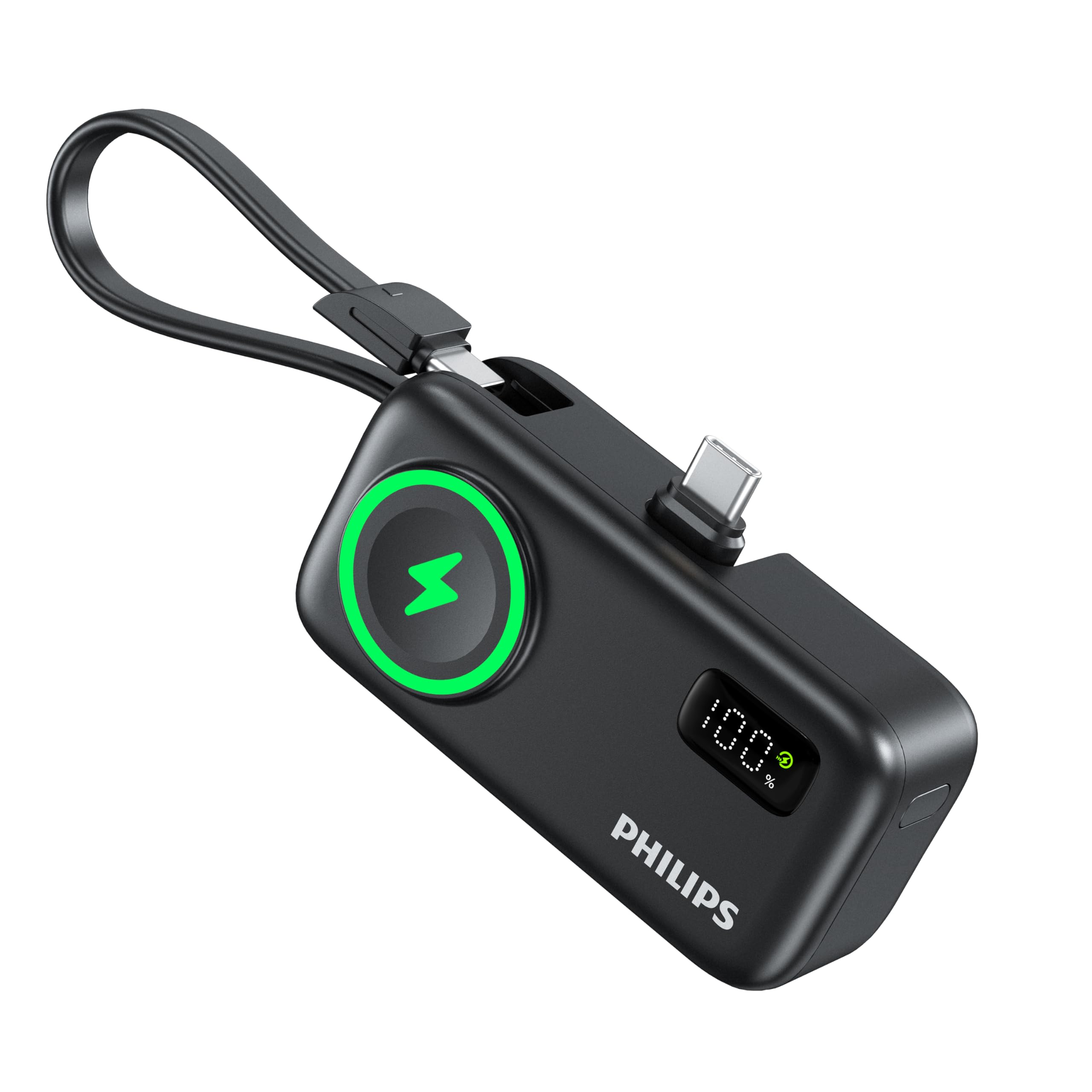 Amazon | Philips(フィリップス) モバイルバッテリー 小型 Apple