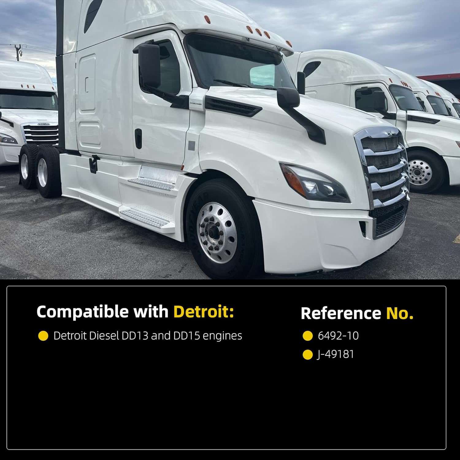 Dasbecan Oil Priming Adapter Compatible with Detroit Diesel DD13 And DD15 Engines Replaces# 6492-10 J-49181