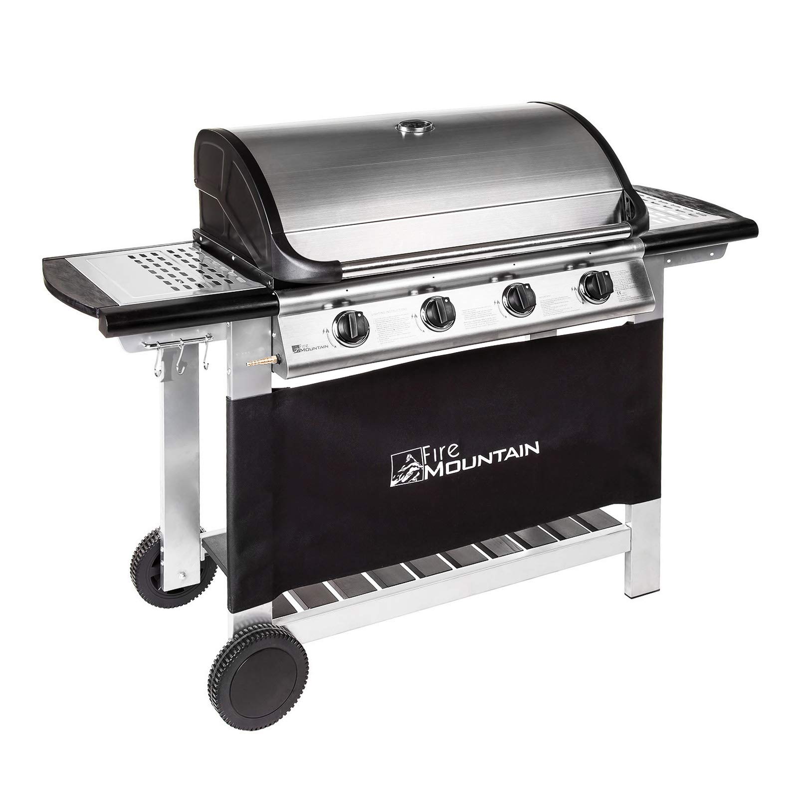 Fire Mountain Everest 4 Burner Gas Barbecue Premium Stainless Steel