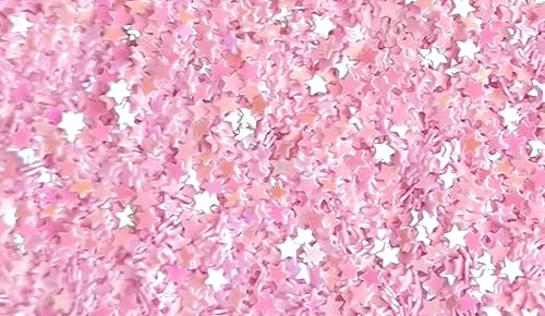 Miniatura 2 de Art Craft - Brillantina con forma de estrellas de cinco puntas de 0.118 pulgadas, lentejuelas de confeti para manualidades, arte de uñas, obras de