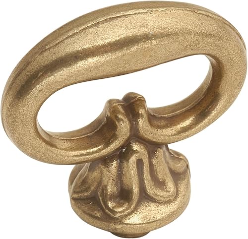 Hickory Hardware P321-LP Llave simulada Queen Anne de 1-18 pulgadas, Lancaster pulido a mano