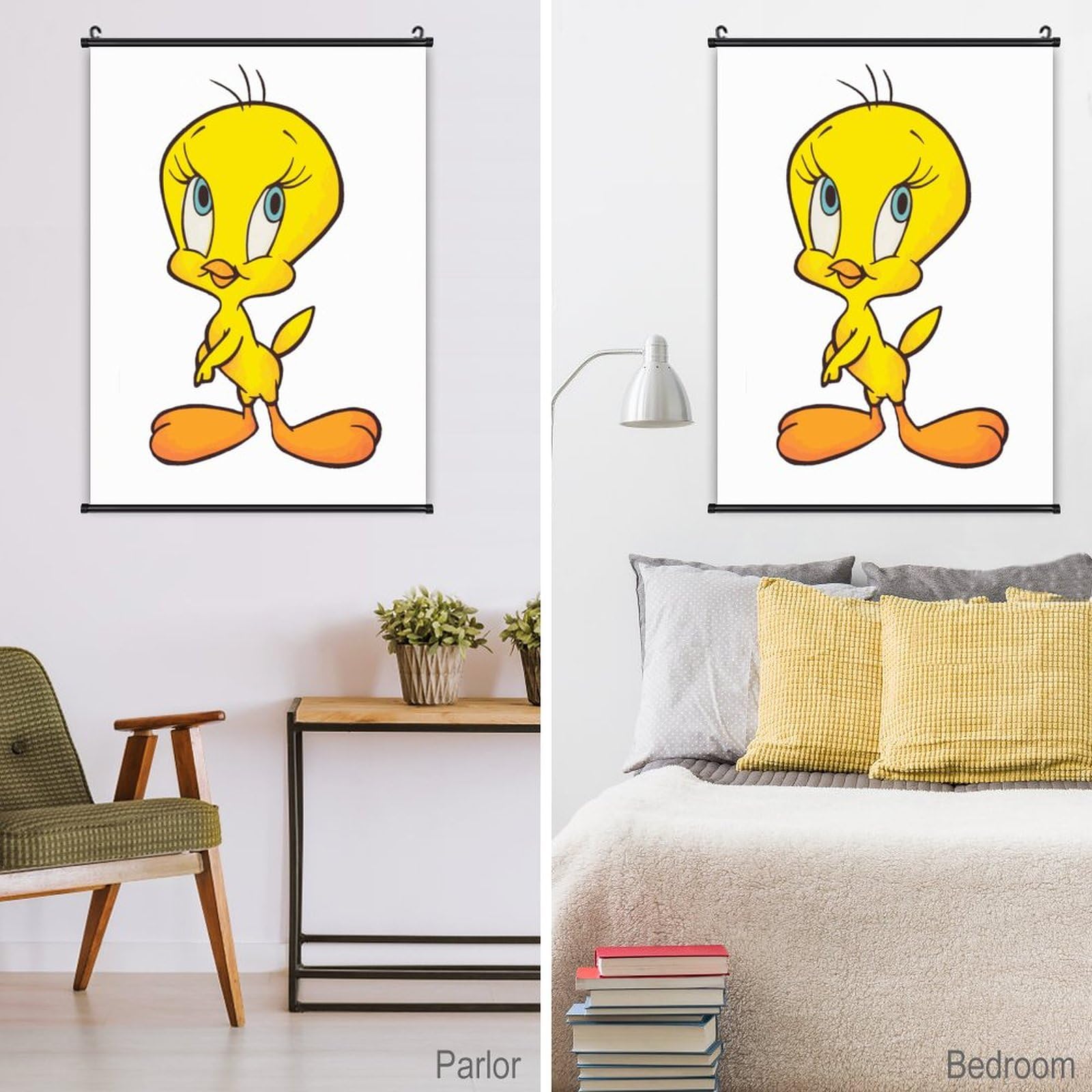 Amazon.co.jp: トゥイーティー 壁掛けポスター 壁掛け絵画 アート
